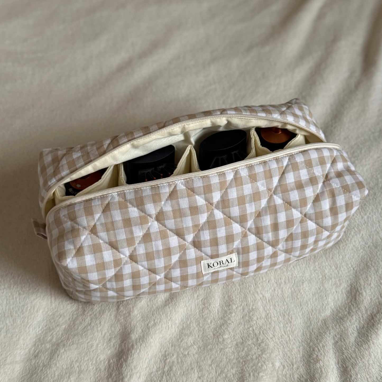 Kosmetyczka/pokrowiec na Dyson - "Beige"