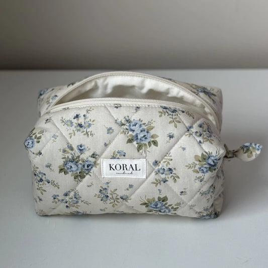 Kosmetyczka-kuferek – "Blue Vintage"