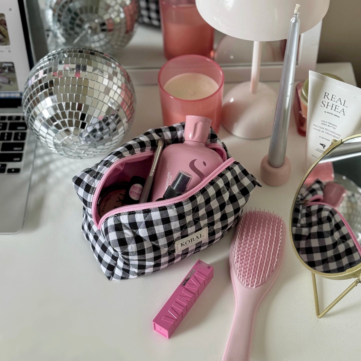 Kosmetyczka-kuferek - "Black"