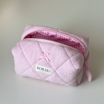 Kosmetyczka-kuferek -"Soft Pink"