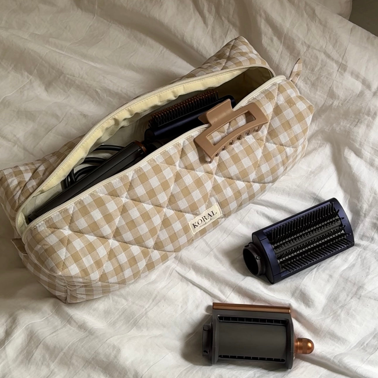 Kosmetyczka/pokrowiec na Dyson - "Beige"