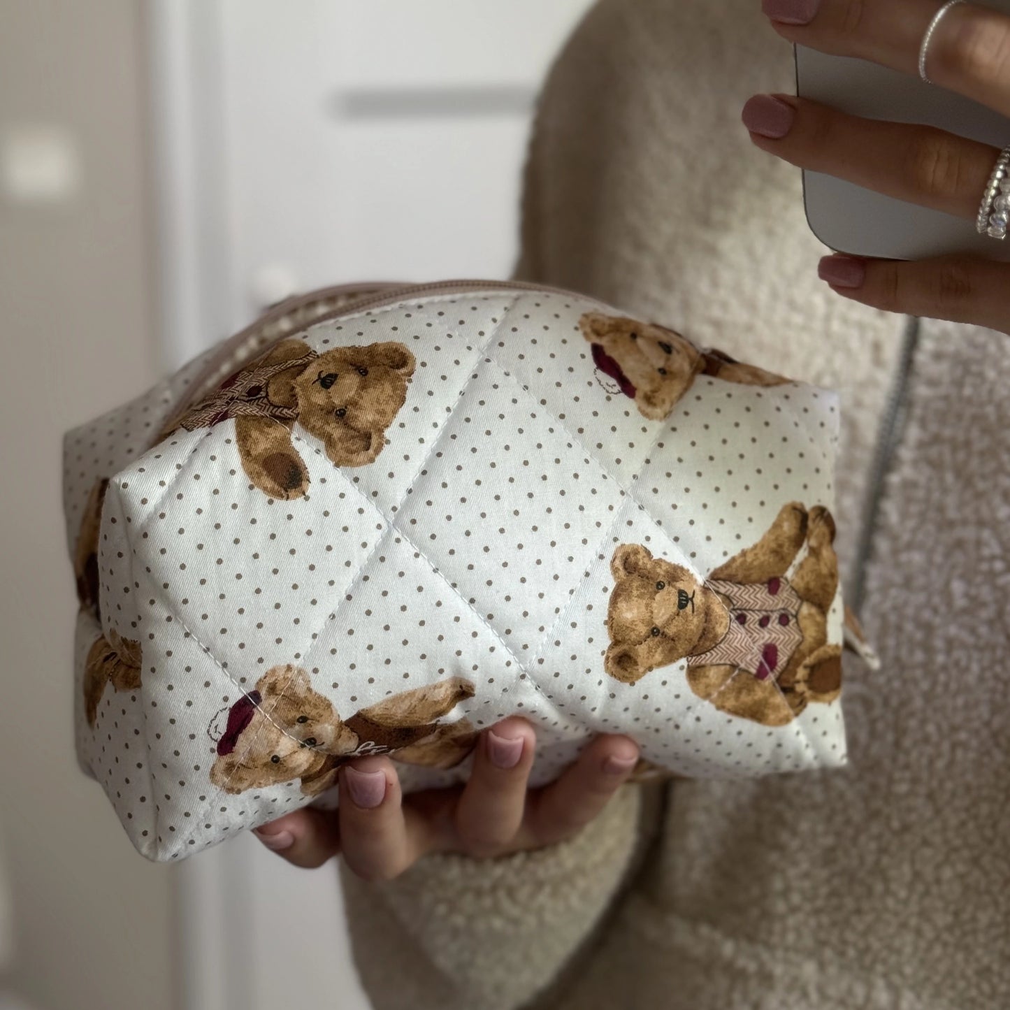 Kosmetyczka-kuferek  – "Teddy Bear"