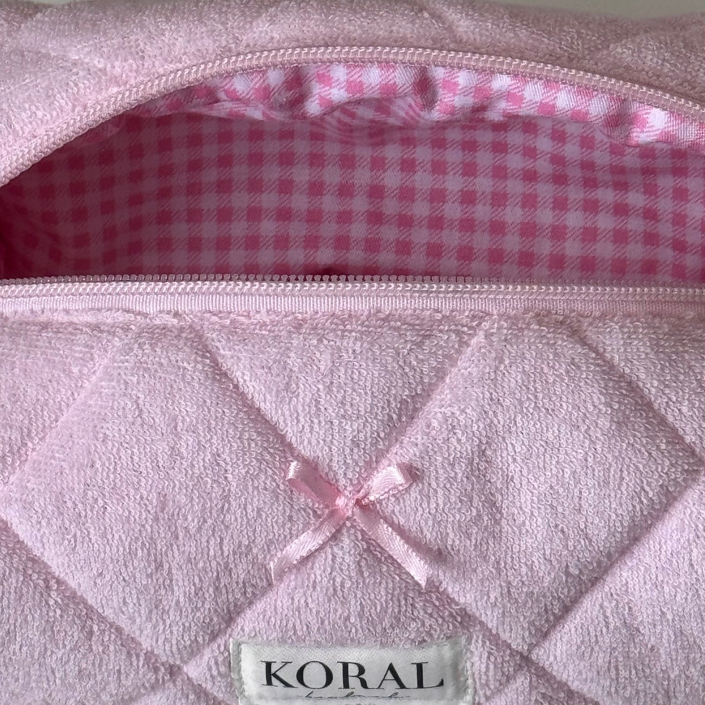 Kosmetyczka-kuferek -"Soft Pink"