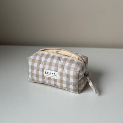 Kosmetyczka-kuferek  "Beige"