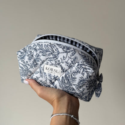 Kosmetyczka-kuferek - "Blues"