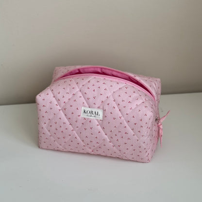 Kosmetyczka-kuferek – "Cherry Pink"