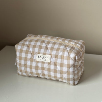 Kosmetyczka-kuferek  "Beige"